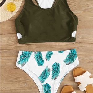 Palm Leaf Tankini